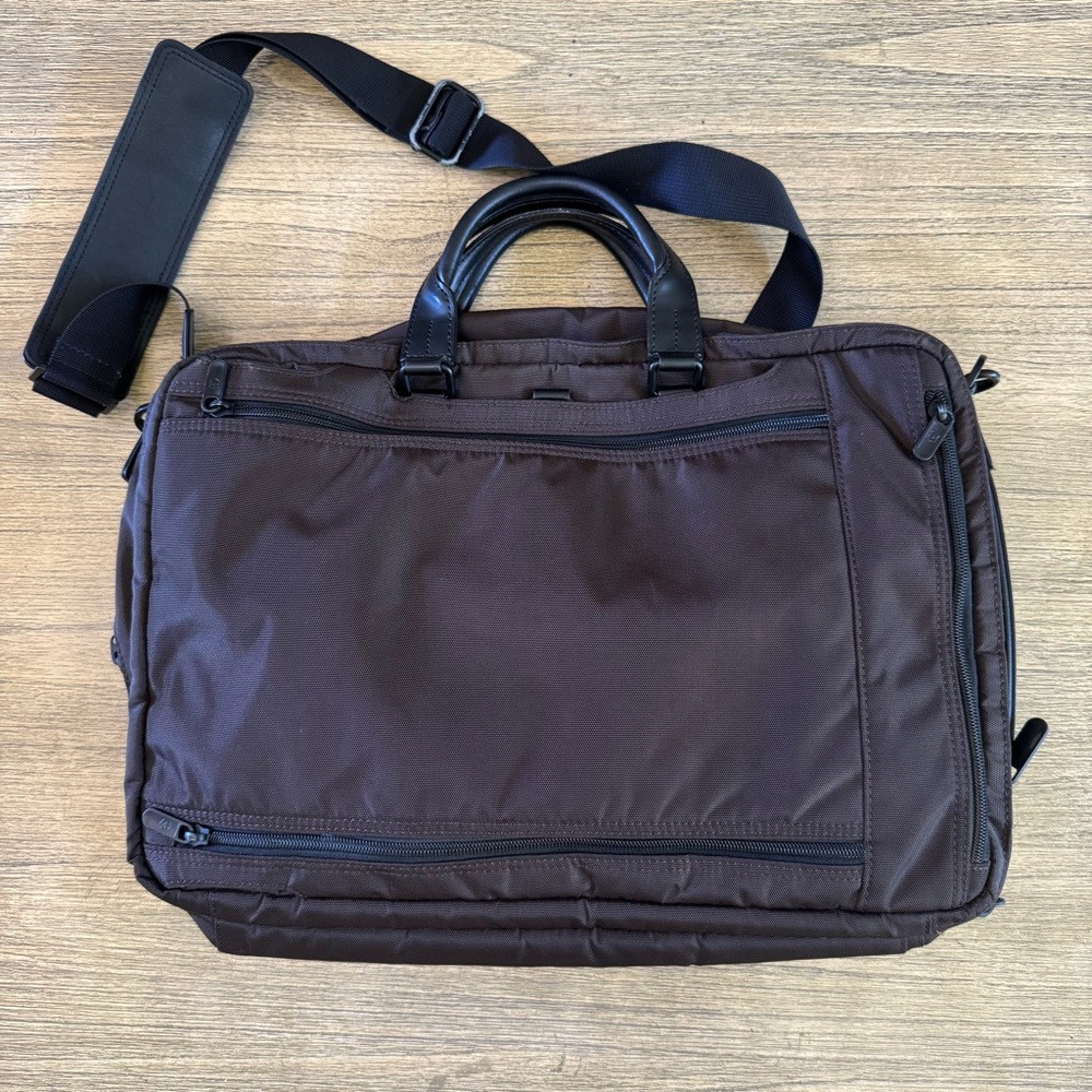 Victorinox Werks‎ Pro 2.0 2 Way Carry Laptop Bag Briefcase Earth Brown - Picture 4 of 16